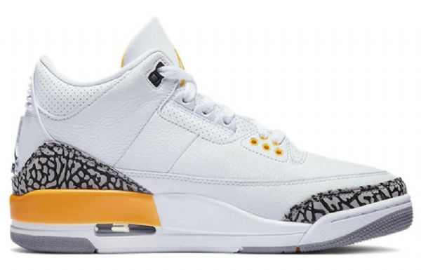 Nike Air Jordan 3 Retro Basketball Sko Til Damer Orange
