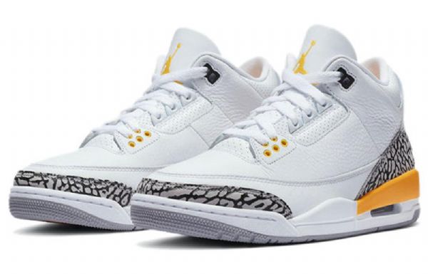 Nike Air Jordan 3 Retro Basketball Sko Til Damer Orange