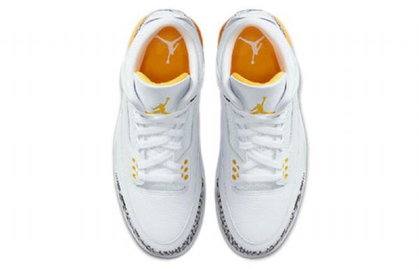 Nike Air Jordan 3 Retro Basketball Sko Til Damer Orange