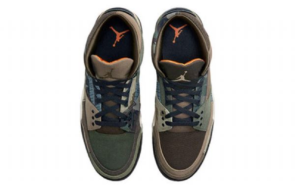 Nike Air Jordan 3 Retro Basketball Sko Til Mænd Army Grøn
