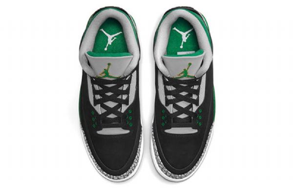 Nike Air Jordan 3 Retro Basketball Sko Til Mænd Grøn