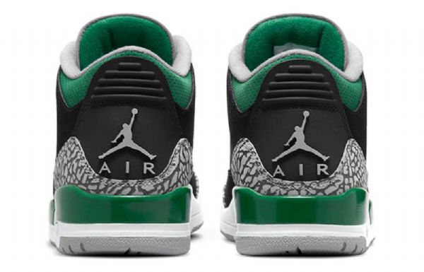 Nike Air Jordan 3 Retro Basketball Sko Til Mænd Grøn
