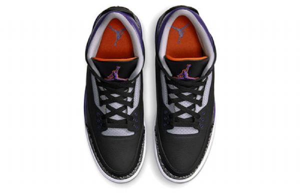 Nike Air Jordan 3 Retro Basketball Sko Til Mænd Lilla