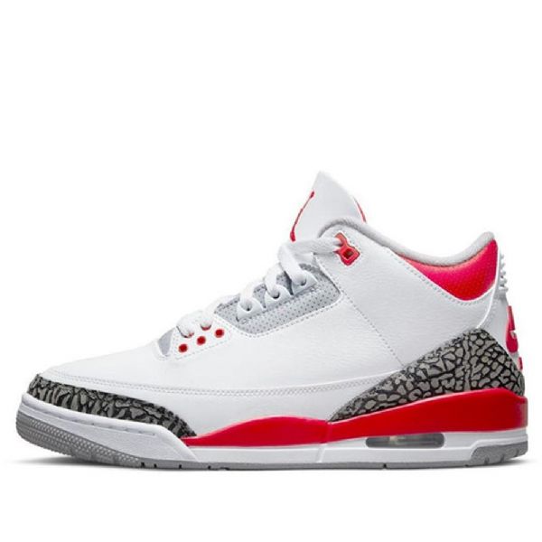 Nike Air Jordan 3 Retro Basketball Sko Til Mænd Rød