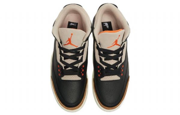Nike Air Jordan 3 Retro Basketball Sko Til Mænd Sort Khaki
