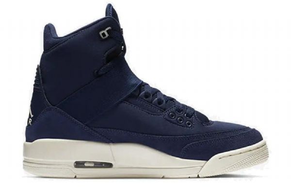 Nike Air Jordan 3 Retro Explorer Xx Basketball Sko Til Damer Marineblå