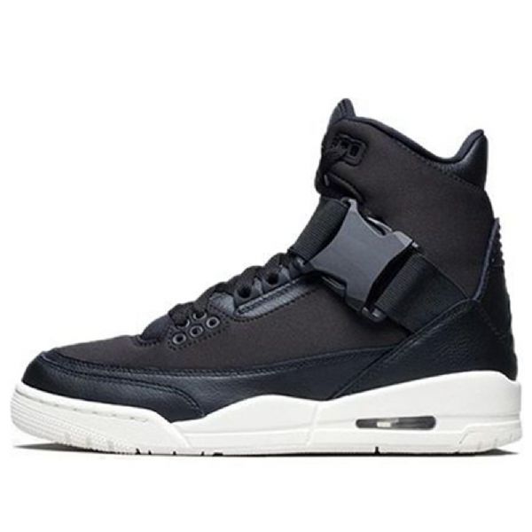 Nike Air Jordan 3 Retro Explorer Xx Basketball Sko Til Damer Sort