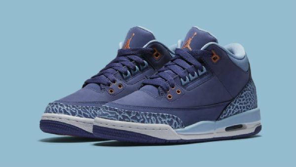 Nike Air Jordan 3 Retro Gg Dust Sko Til Mænd Lilla