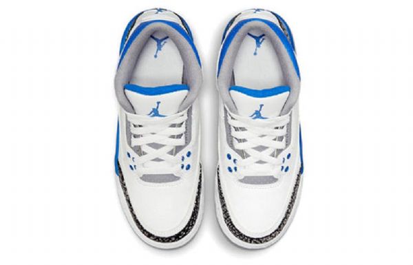 Nike Air Jordan 3 Retro Gs Basketball Sko Til Mænd Blå