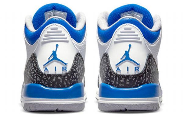 Nike Air Jordan 3 Retro Gs Basketball Sko Til Mænd Blå