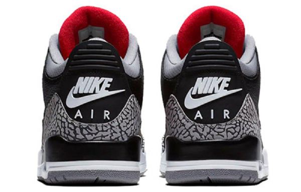 Nike Air Jordan 3 Retro Og Basketball Sko Til Mænd Sort