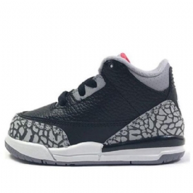 Nike Air Jordan 3 Retro Og Td Sko Til Børn Sort