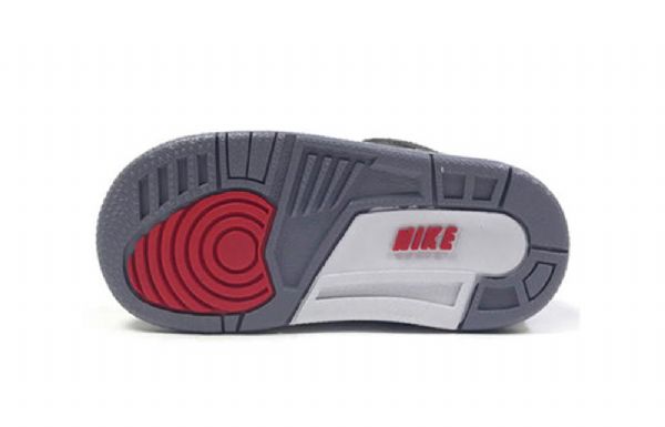 Nike Air Jordan 3 Retro Og Td Sko Til Børn Sort