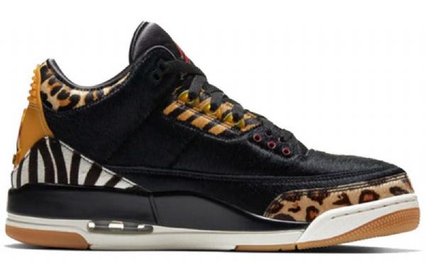 Nike Air Jordan 3 Retro Se Basketball Sko Til Mænd Leopard