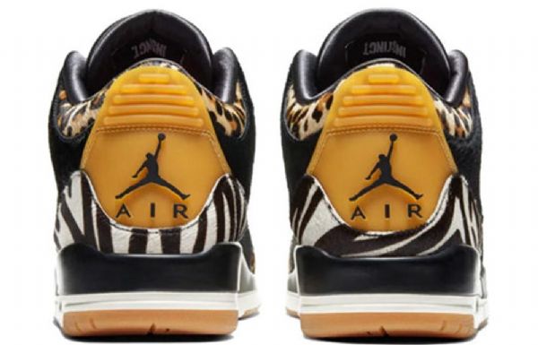 Nike Air Jordan 3 Retro Se Basketball Sko Til Mænd Leopard
