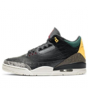 Nike Air Jordan 3 Retro Se Basketball Sko Til Mænd Leopard