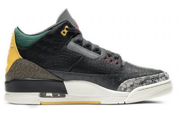 Nike Air Jordan 3 Retro Se Basketball Sko Til Mænd Leopard