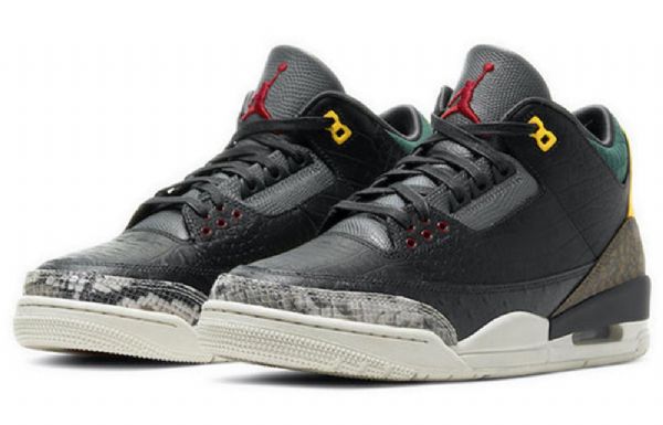 Nike Air Jordan 3 Retro Se Basketball Sko Til Mænd Leopard