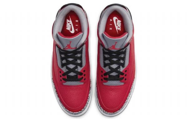 Nike Air Jordan 3 Retro Se Basketball Sko Til Mænd Rød Grå
