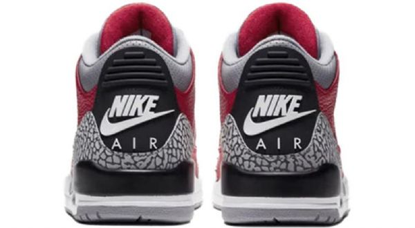 Nike Air Jordan 3 Retro Se Basketball Sko Til Mænd Rød Grå