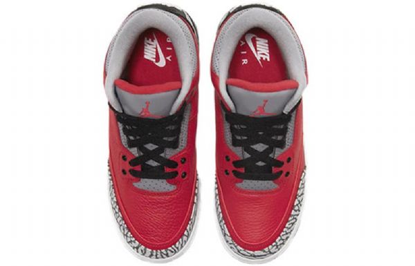 Nike Air Jordan 3 Retro Se Gs Basketball Sko Til Mænd Rød Grå