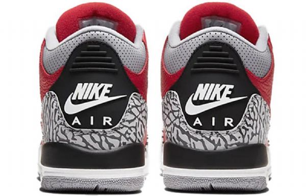Nike Air Jordan 3 Retro Se Gs Basketball Sko Til Mænd Rød Grå