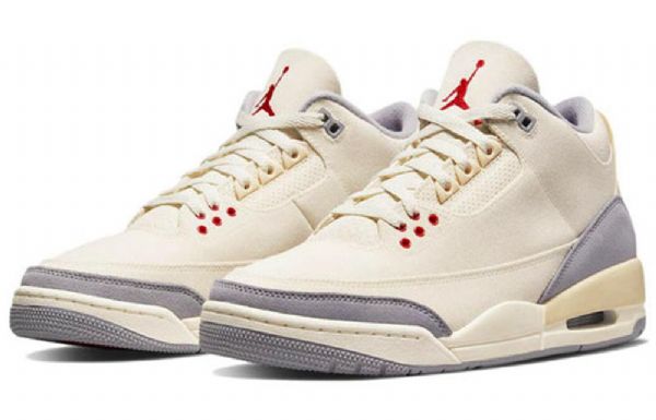 Nike Air Jordan 3 Retro Se Muslin Basketball Sko Til Mænd Khaki
