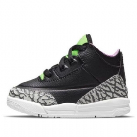Nike Air Jordan 3 Retro Td Sko Til Børn Grøn