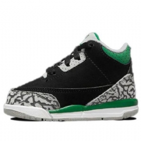Nike Air Jordan 3 Retro Td Sko Til Børn Grøn