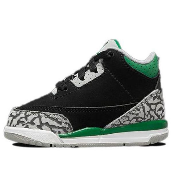 Nike Air Jordan 3 Retro Td Sko Til Børn Grøn