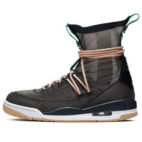 Nike Air Jordan 3 Rtr Explorer Lite Xx Retro Basketball Sko Til Damer Grøn