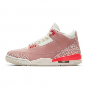 Nike Air Jordan 3 Rust Sko Til Damer Lyserød