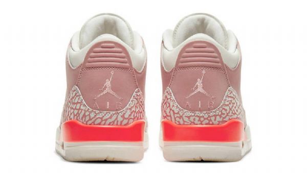 Nike Air Jordan 3 Rust Sko Til Damer Lyserød