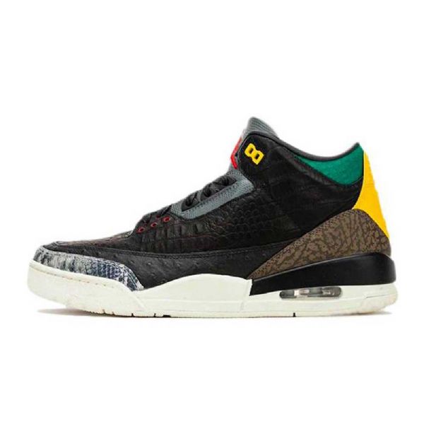 Nike Air Jordan 3 Se Animal Instinct 2.0 Sko Til Mænd Sort