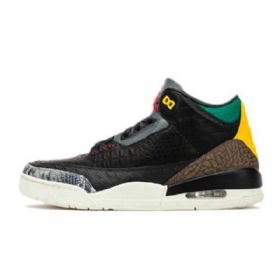 Nike Air Jordan 3 Se Animal Instinct 2.0 Sko Til Mænd Sort