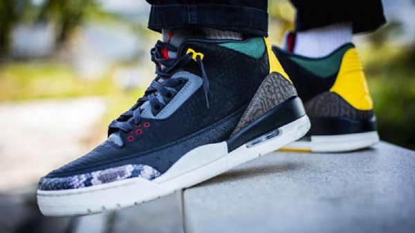 Nike Air Jordan 3 Se Animal Instinct 2.0 Sko Til Mænd Sort