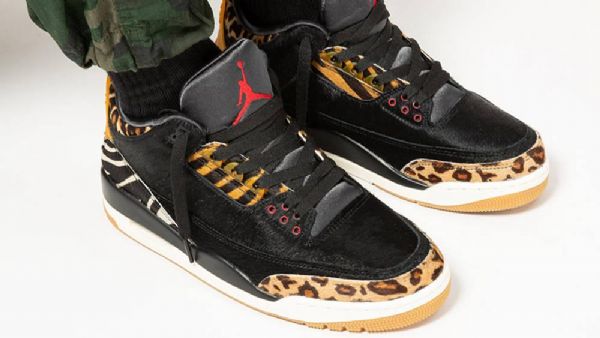 Nike Air Jordan 3 Se Dyremokkasko Til Kvinder Sort