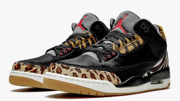 Nike Air Jordan 3 Se Dyremokkasko Til Kvinder Sort