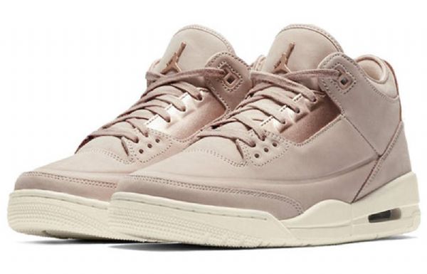 Nike Air Jordan 3 Se Retro Basketball Sko Til Damer Beige