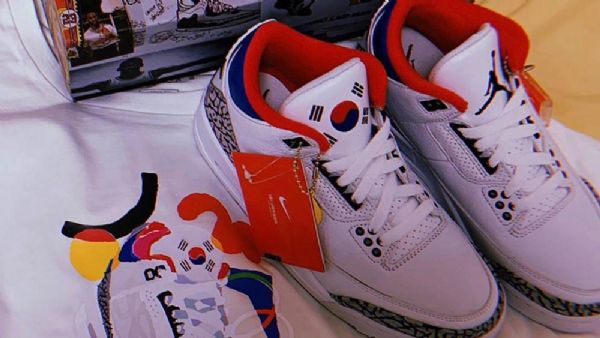 Nike Air Jordan 3 Seoul Sko Til Mænd Hvid