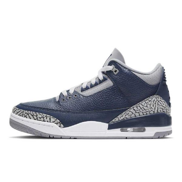 Nike Air Jordan 3 Sko Til Damer Marineblå