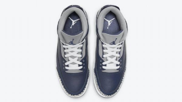 Nike Air Jordan 3 Sko Til Damer Marineblå