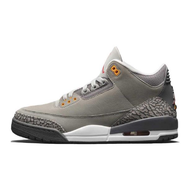 Nike Air Jordan 3 Sko Til Mænd Grå