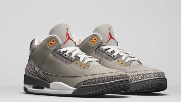 Nike Air Jordan 3 Sko Til Mænd Grå