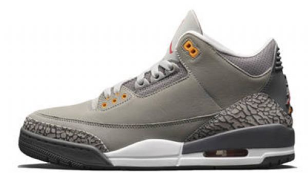 Nike Air Jordan 3 Sko Til Mænd Grå