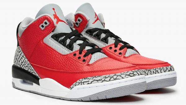 Nike Air Jordan 3 Sko Til Mænd Rød