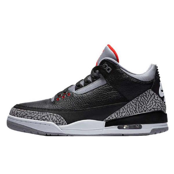 Nike Air Jordan 3 Sko Til Mænd Sort