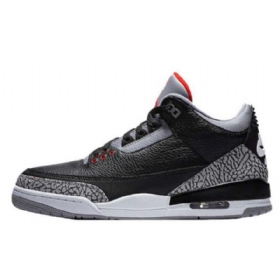 Nike Air Jordan 3 Sko Til Mænd Sort