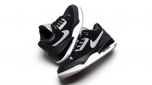 Nike Air Jordan 3 Tinker Sko Til Mænd Sort