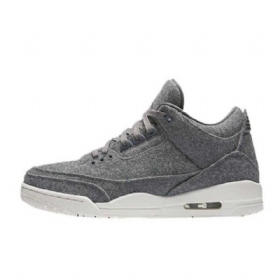 Nike Air Jordan 3 Uldsko Til Mænd Grå